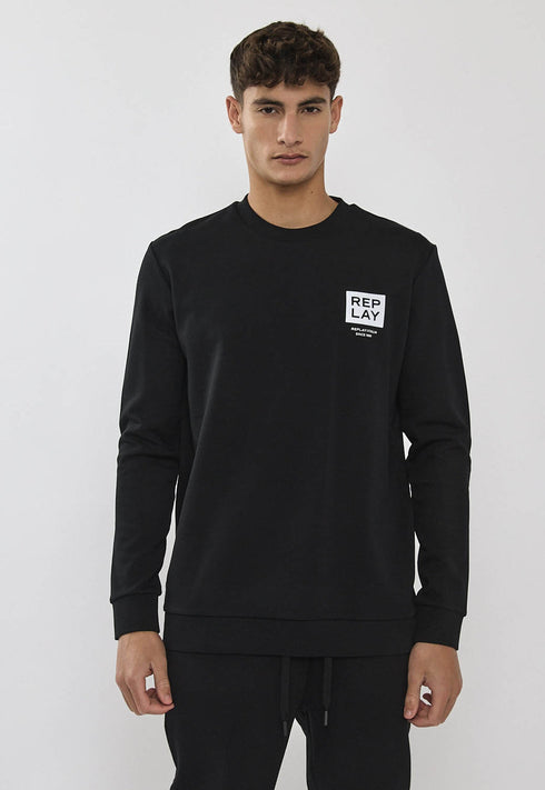 Replay tracksuit ריפלי חליפה 2 חלקים בצבע שחור